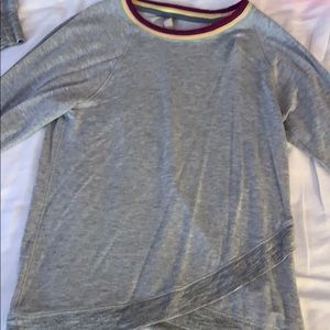 Athleta Girl Criss Cross Sweater